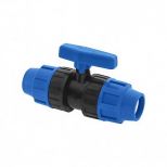 PP spojkový kulový ventil na potrubí - typ: 25 mm