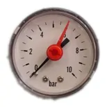 Manometr 0-10 bar, zadní vývod, Ø 50 mm