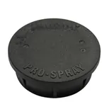 Zaslepující hlava/víko, PRO SPRAY / černá barva