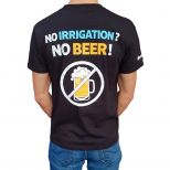 Tričko Irrigation/Beer,černé - typ: vel. M