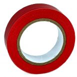 Izolační páska 15 mm červená, 10 m