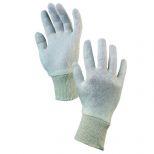 Lehké textilní rukavice bílé